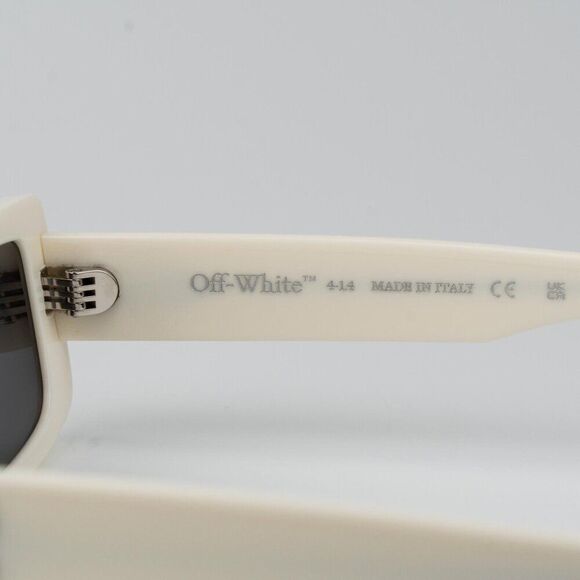 Off-White ARTHUR Women Sunglasses White Grey Square OERI127 0107 NEW AUTHENTIC main image 10
